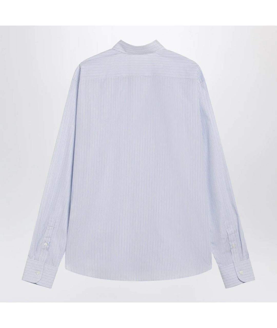 PRADA Голубая хлопковая кэжуал рубашка, фото 2