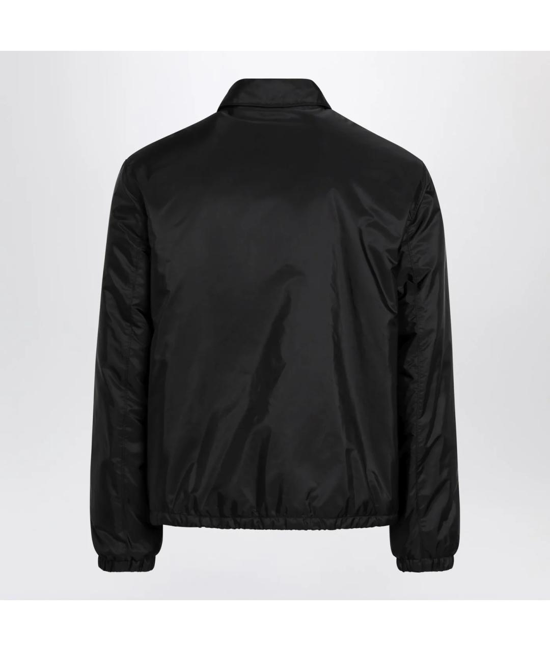 PRADA Черная полиамидовая куртка, фото 2