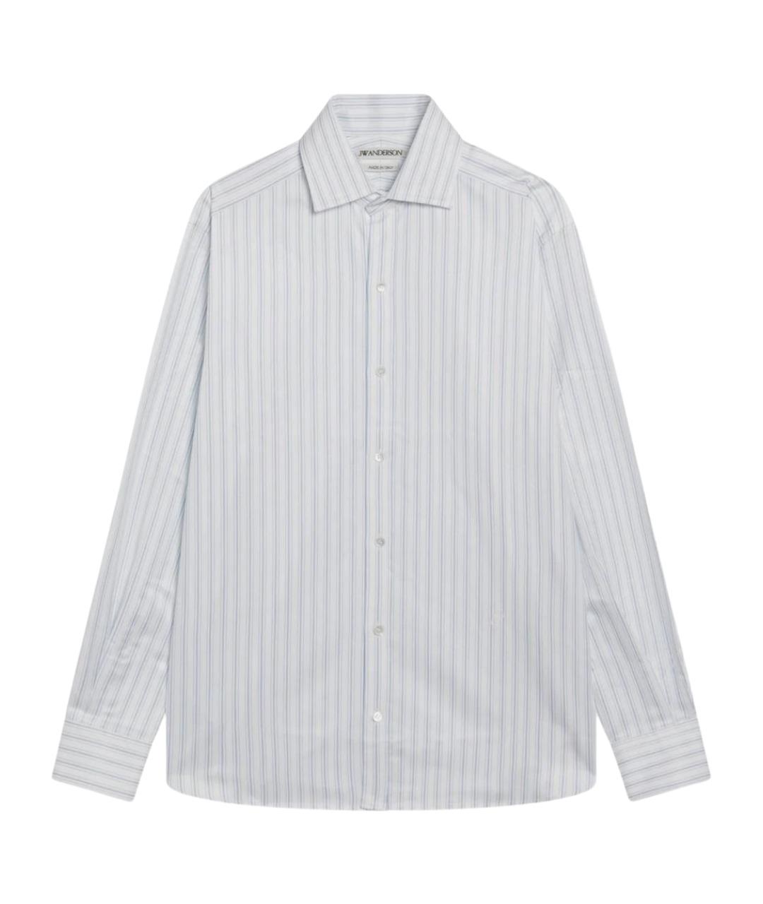 J.W.ANDERSON Белая хлопковая рубашка, фото 1