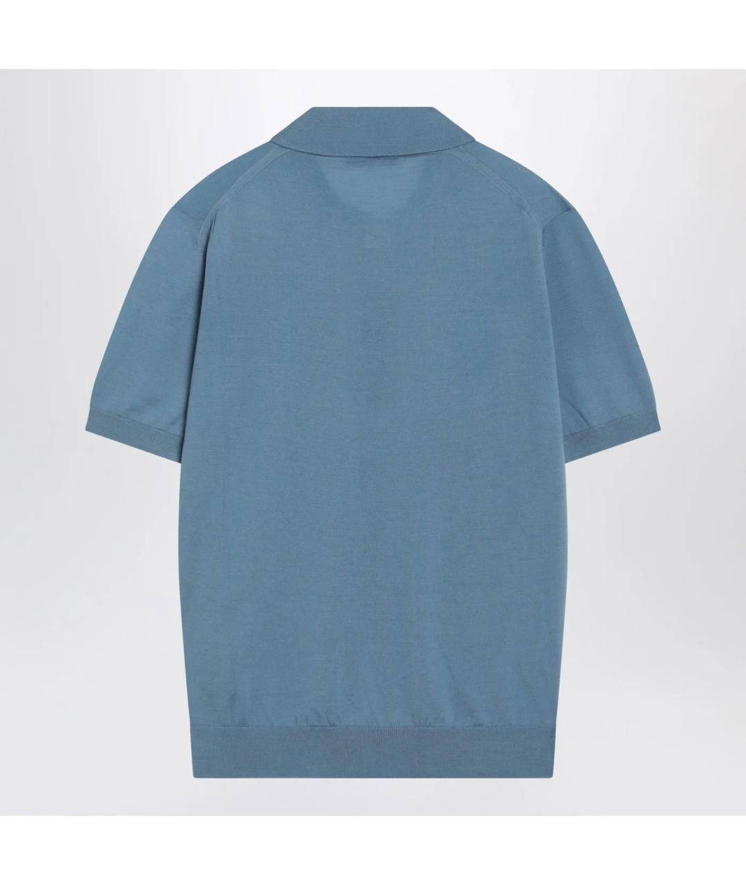 PRADA Голубой шерстяной джемпер / свитер, фото 2