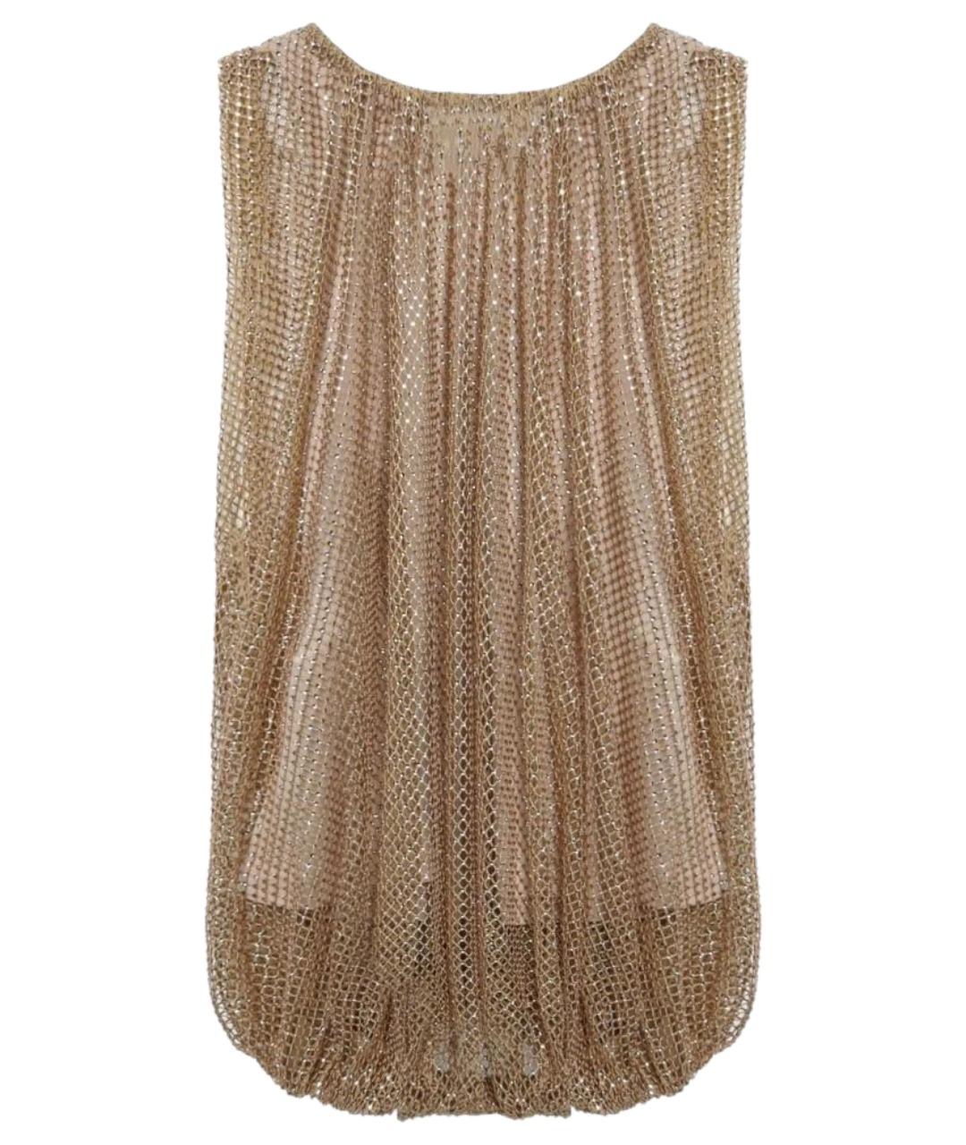 SPORTMAX Бежевая полиэстеровая блузы, фото 1