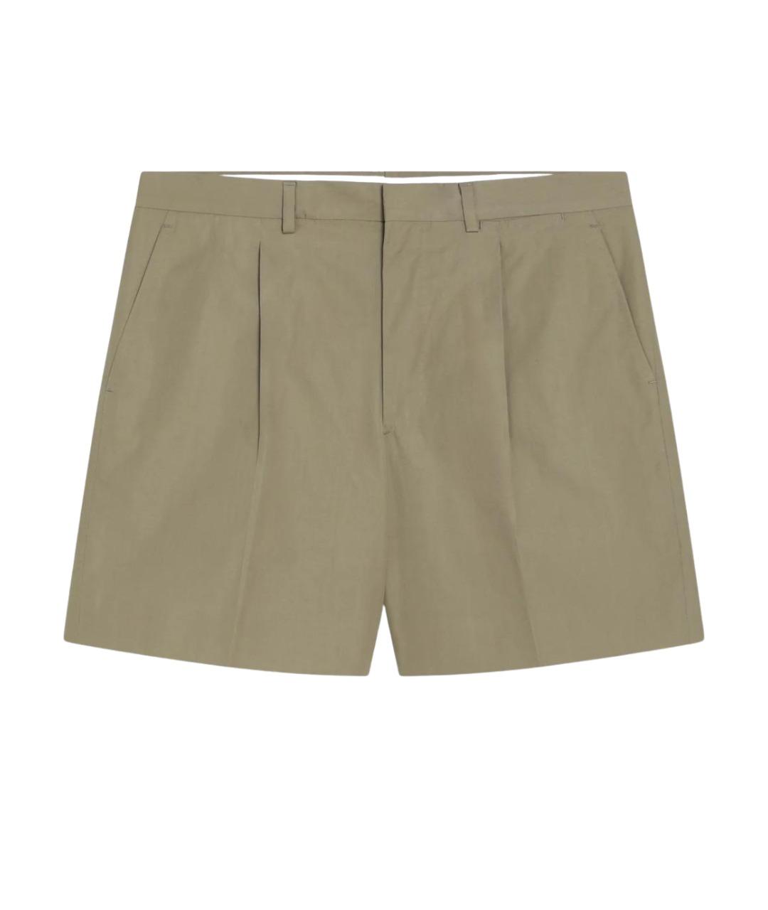 PRADA Бежевые хлопковые шорты, фото 1