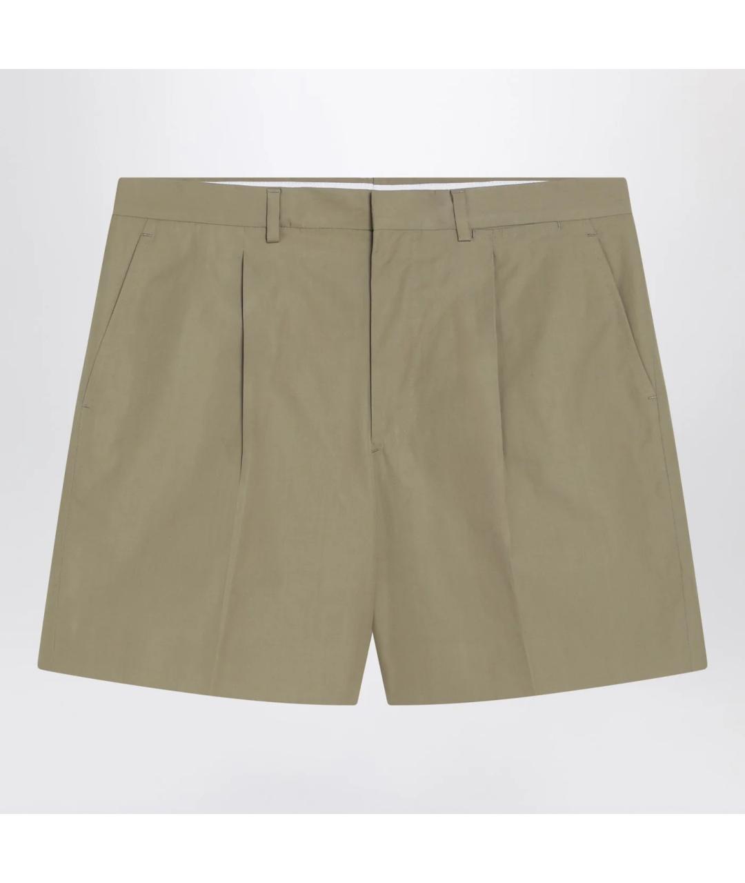 PRADA Бежевые хлопковые шорты, фото 3