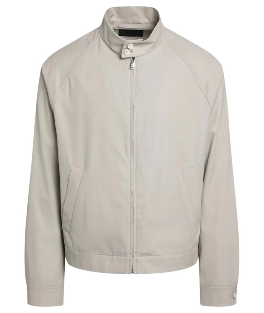 PRADA Бежевая хлопковая куртка, фото 1