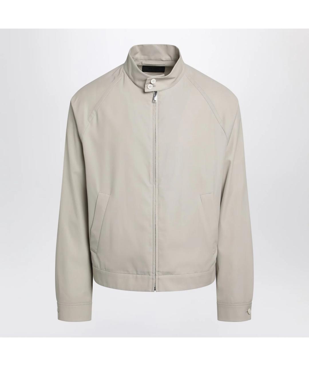 PRADA Бежевая хлопковая куртка, фото 3