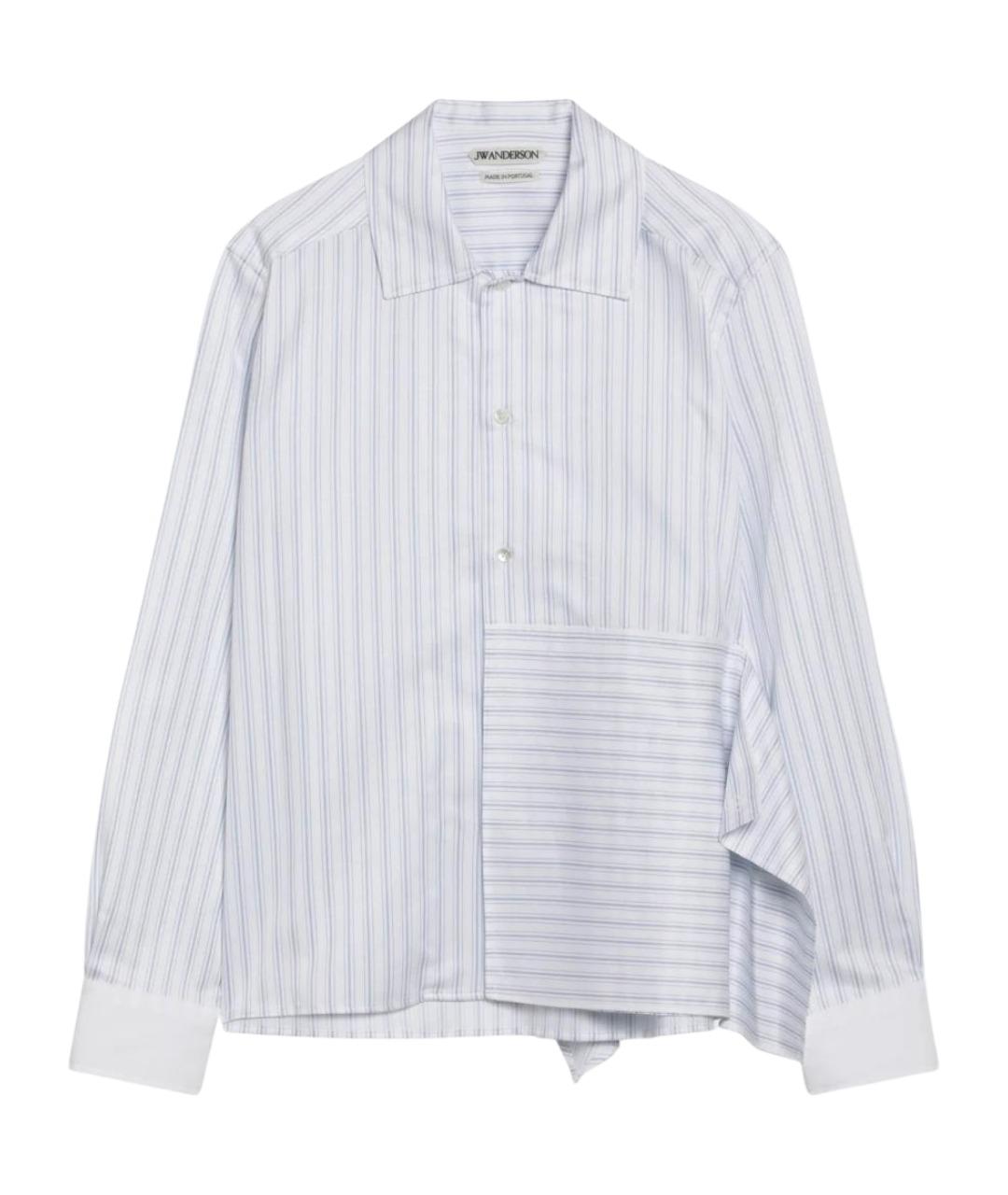 J.W.ANDERSON Белая хлопковая рубашка, фото 1