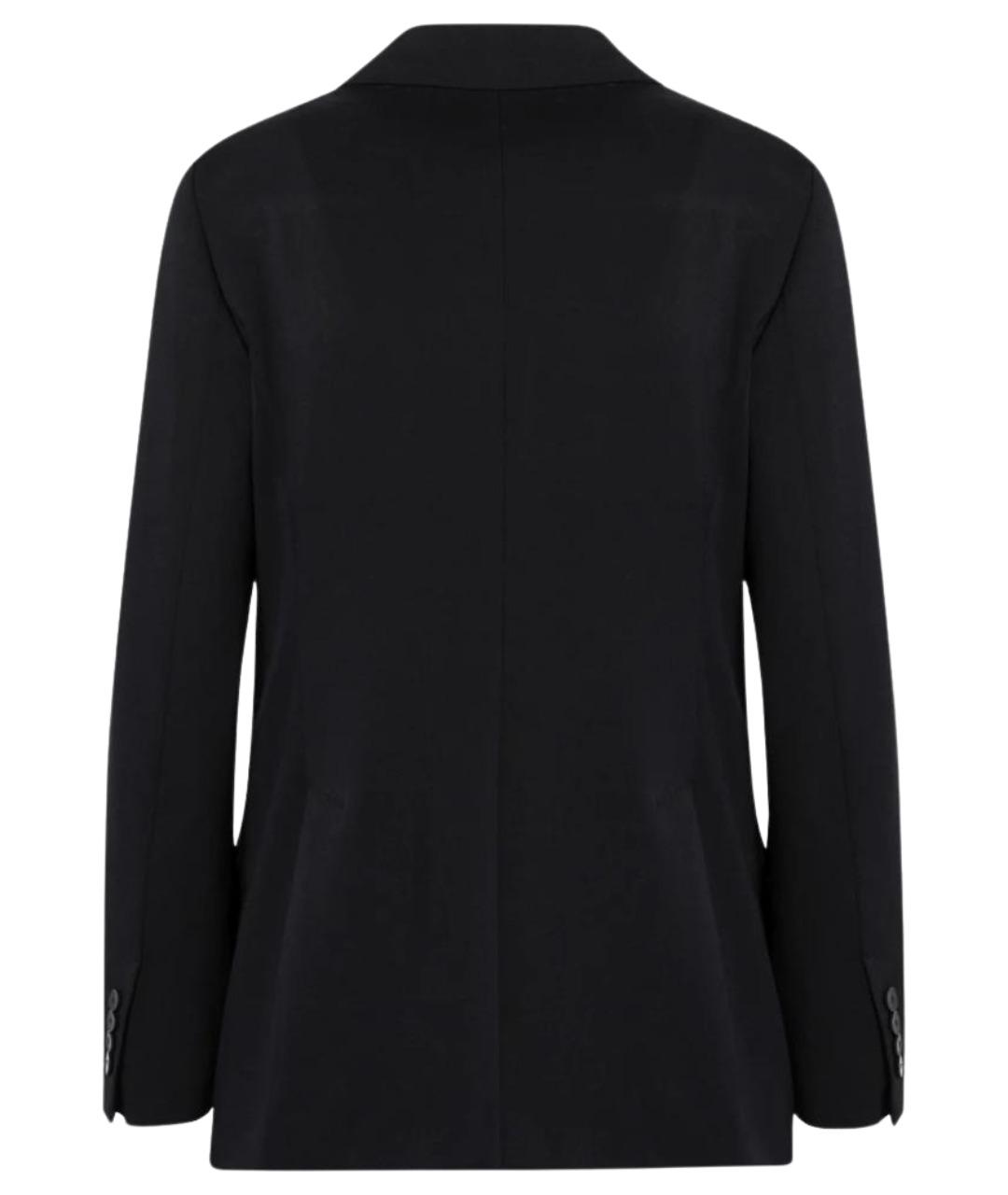 MAX MARA Синий шерстяной жакет/пиджак, фото 2