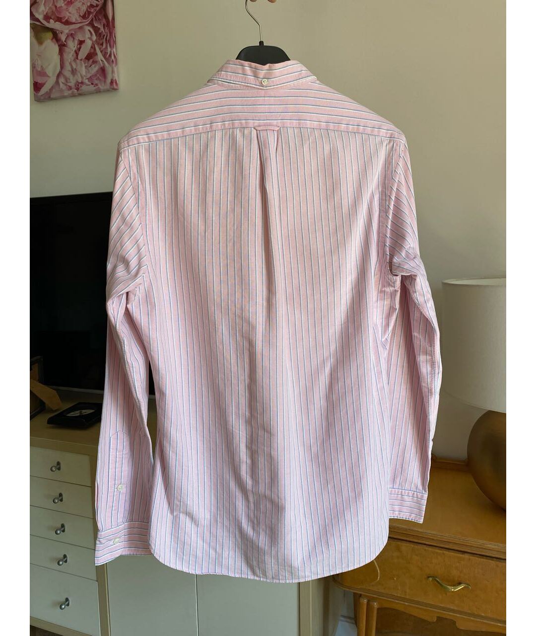 POLO RALPH LAUREN Розовая хлопковая кэжуал рубашка, фото 2