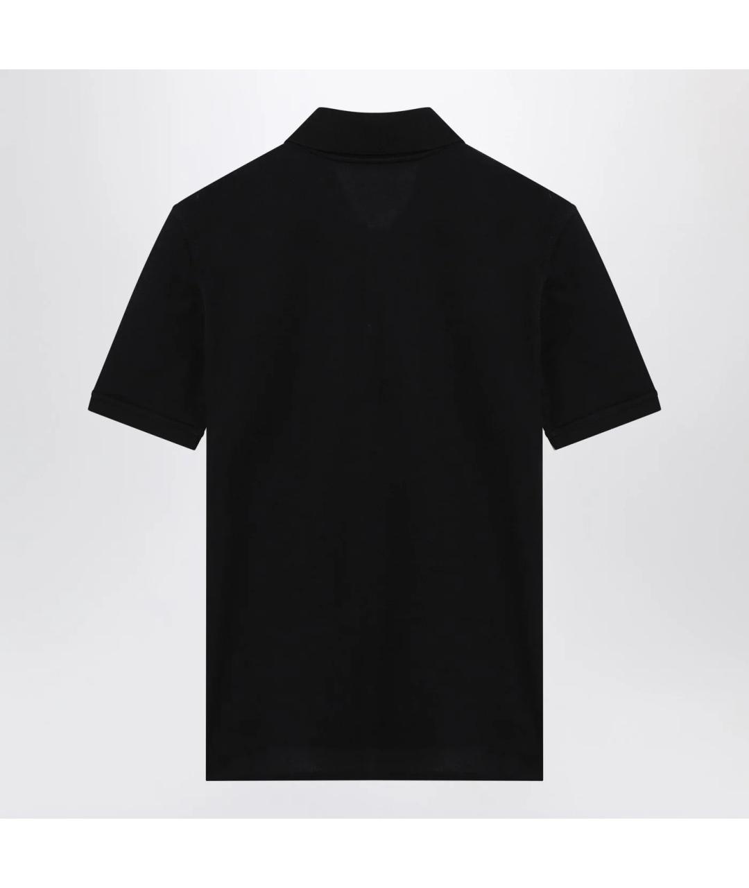 GIVENCHY Темно-синее хлопковое поло с коротким рукавом, фото 2