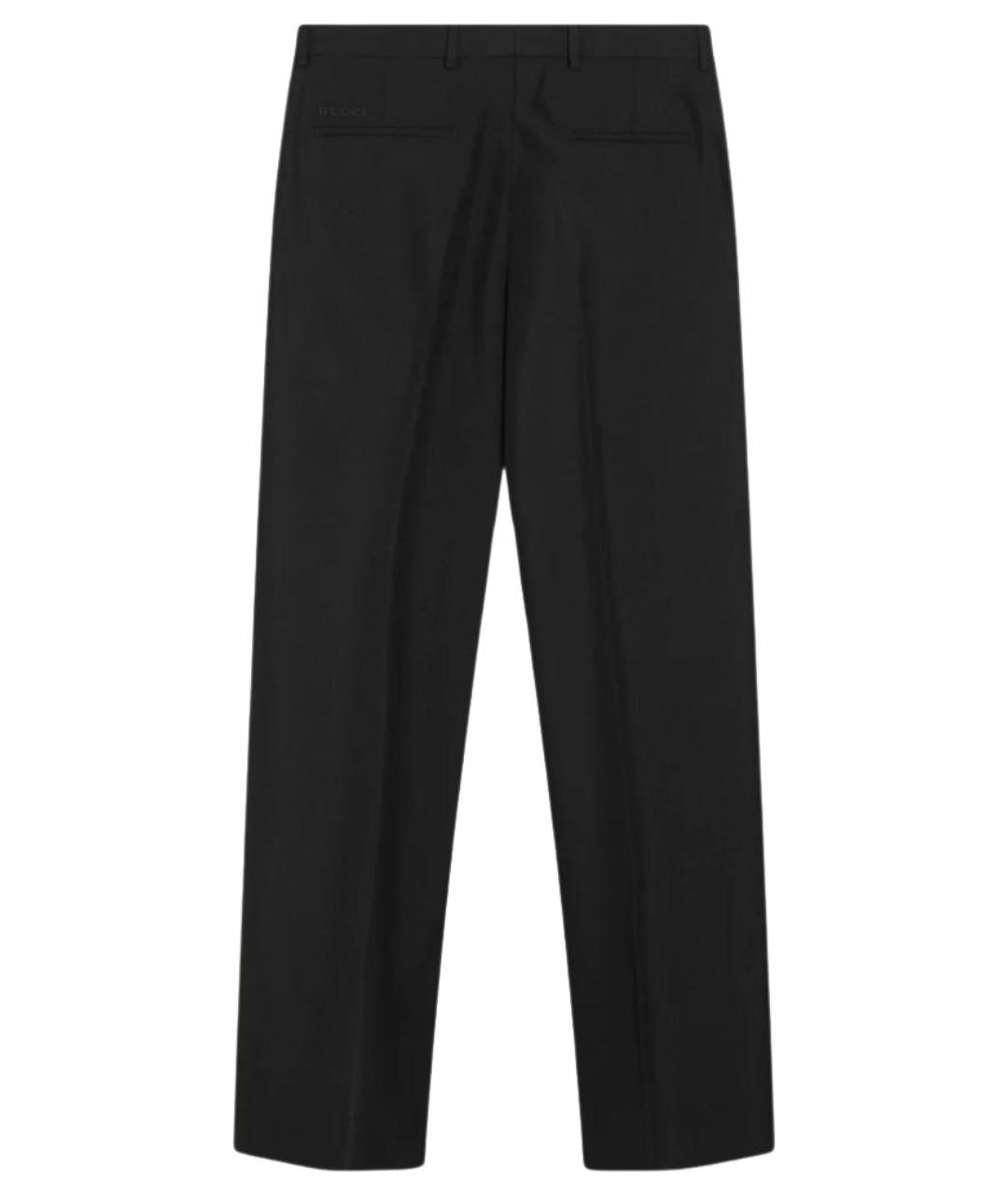 GUCCI Черные классические брюки, фото 2