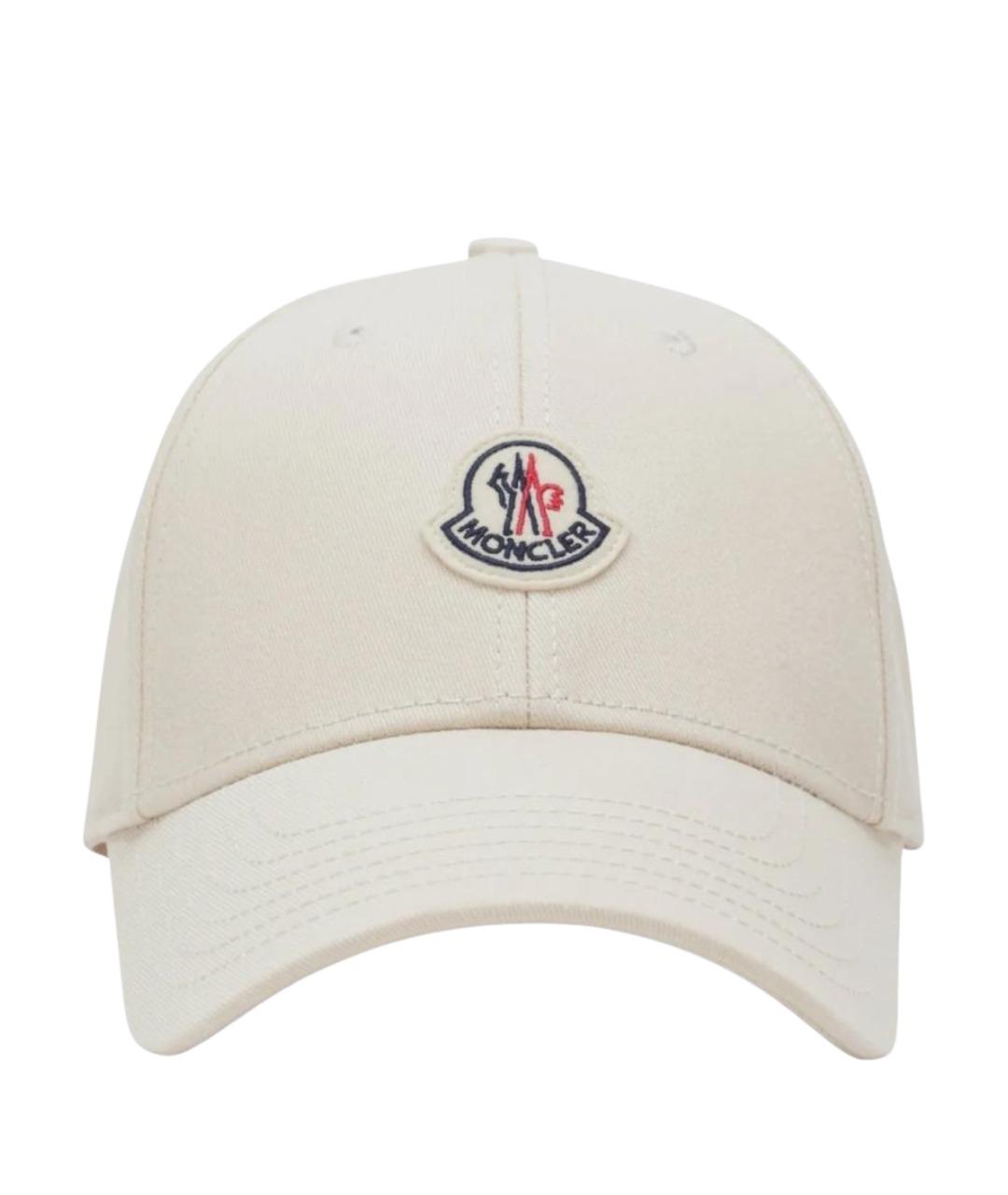 MONCLER Бежевая хлопковая шляпа, фото 1