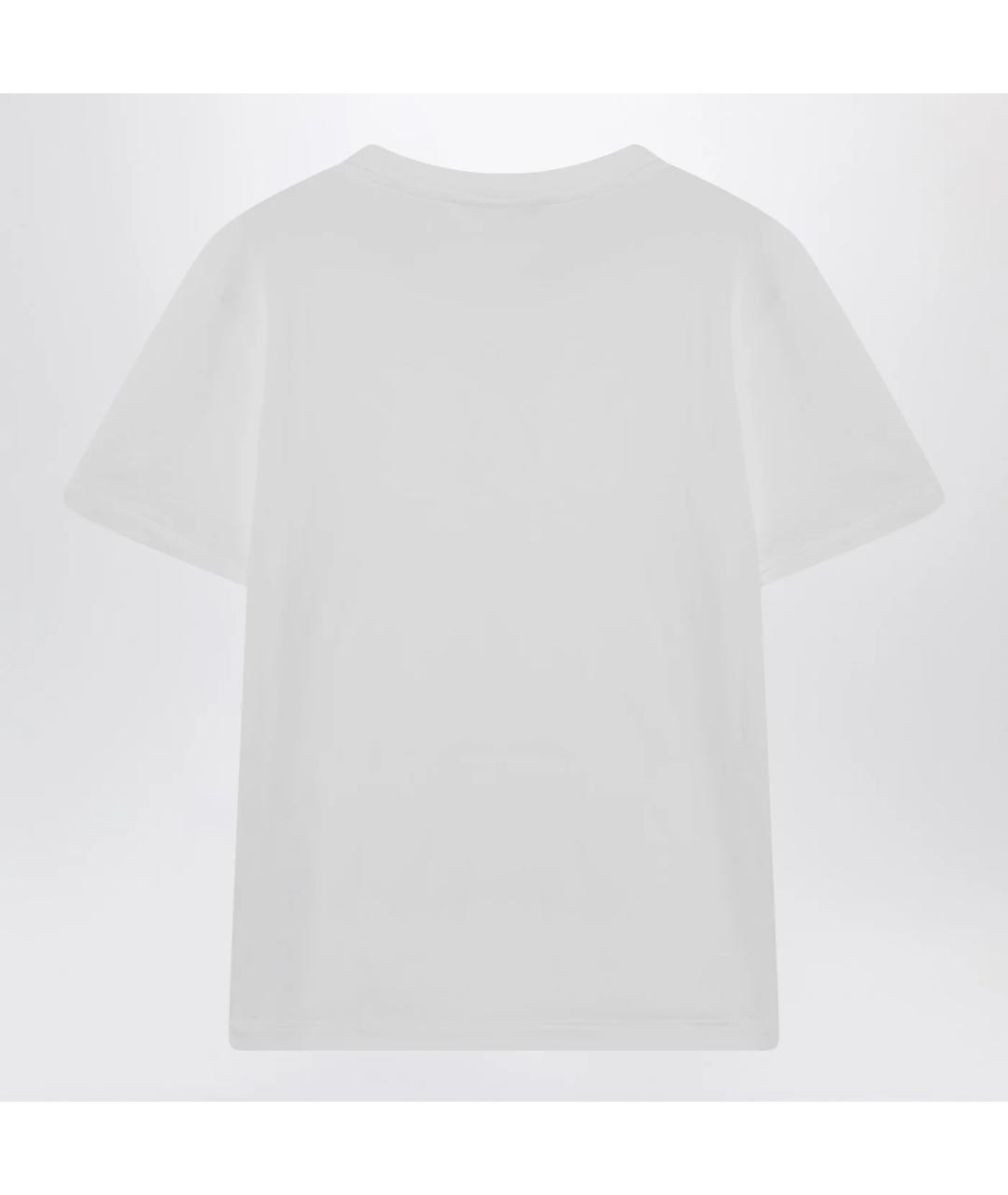 PRADA Белая хлопковая футболка, фото 2