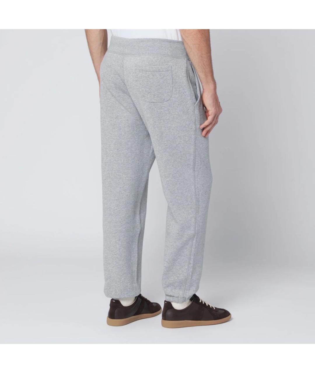 POLO RALPH LAUREN Серые хлопковые повседневные брюки, фото 2