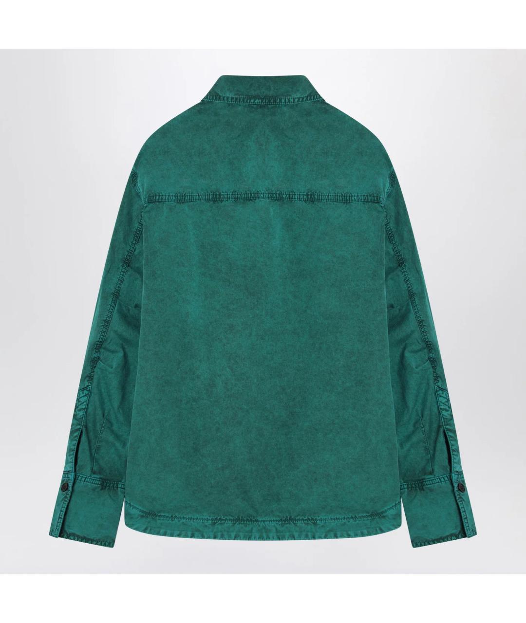 THE ATTICO Зеленая хлопковая рубашка, фото 2