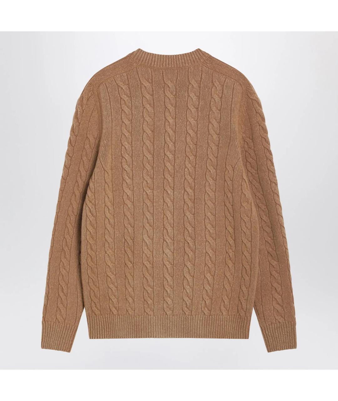 THE ROW Бежевый шерстяной кардиган, фото 2