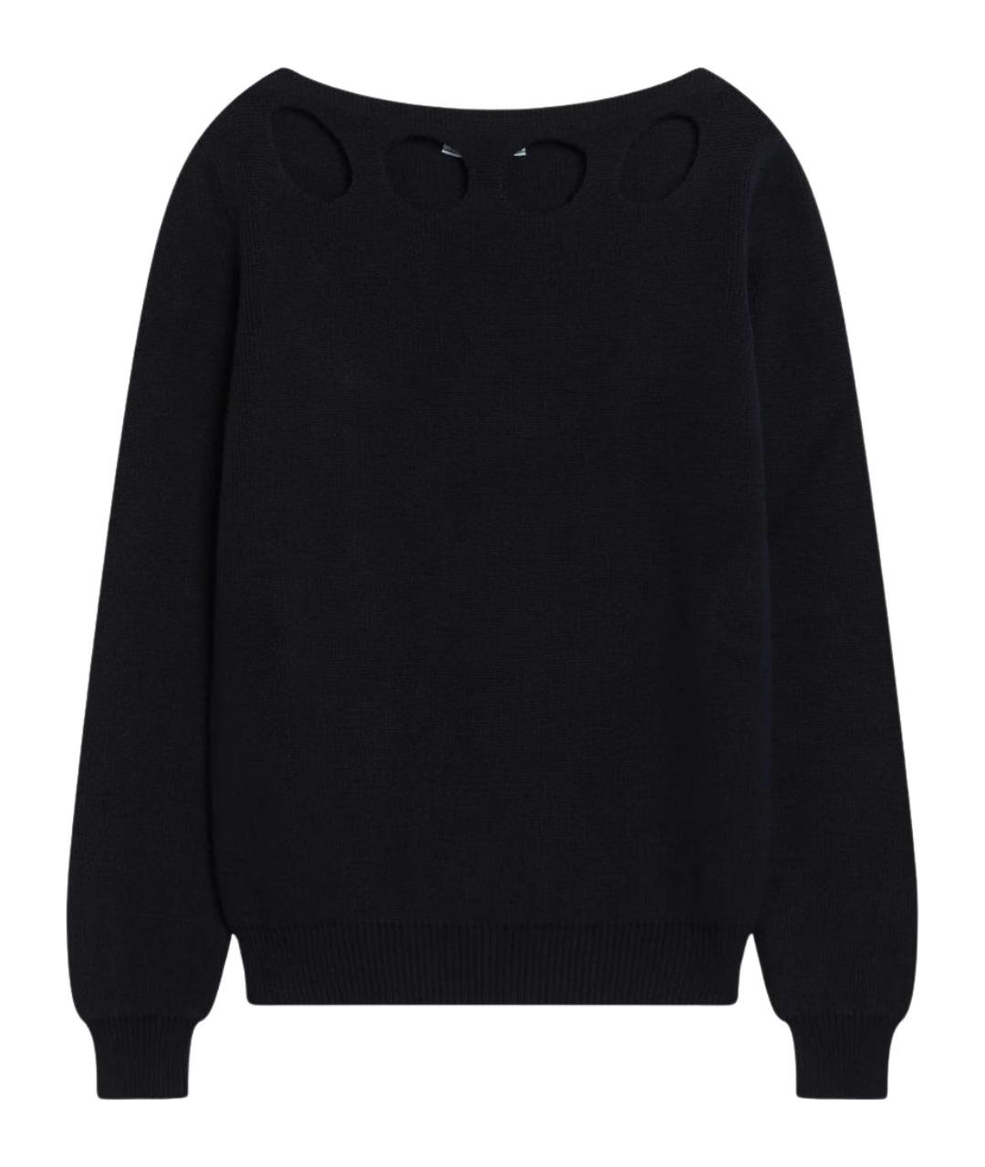 PRADA Темно-синий хлопковый джемпер / свитер, фото 1