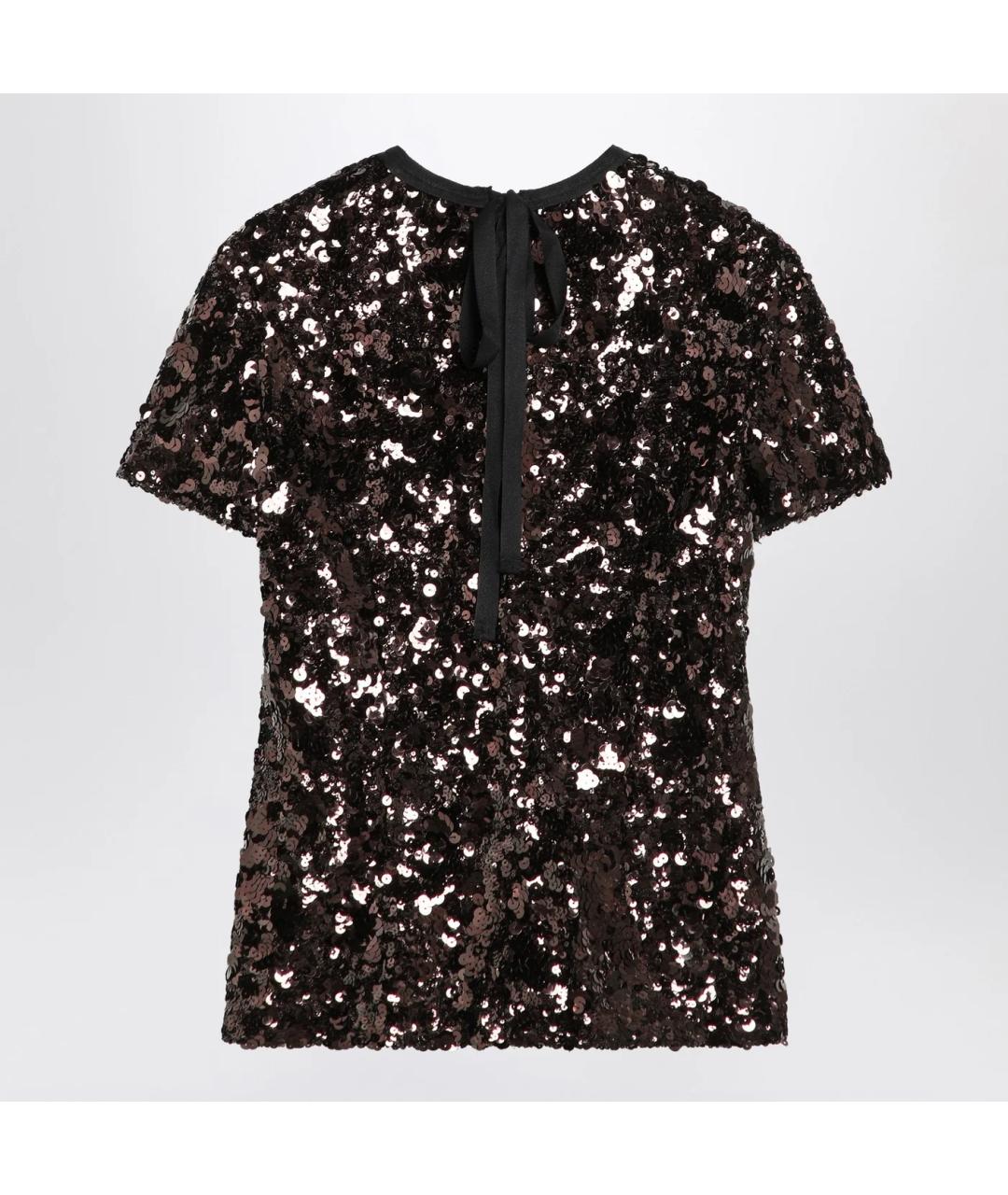 PRADA Фиолетовая полиэстеровая блузы, фото 2