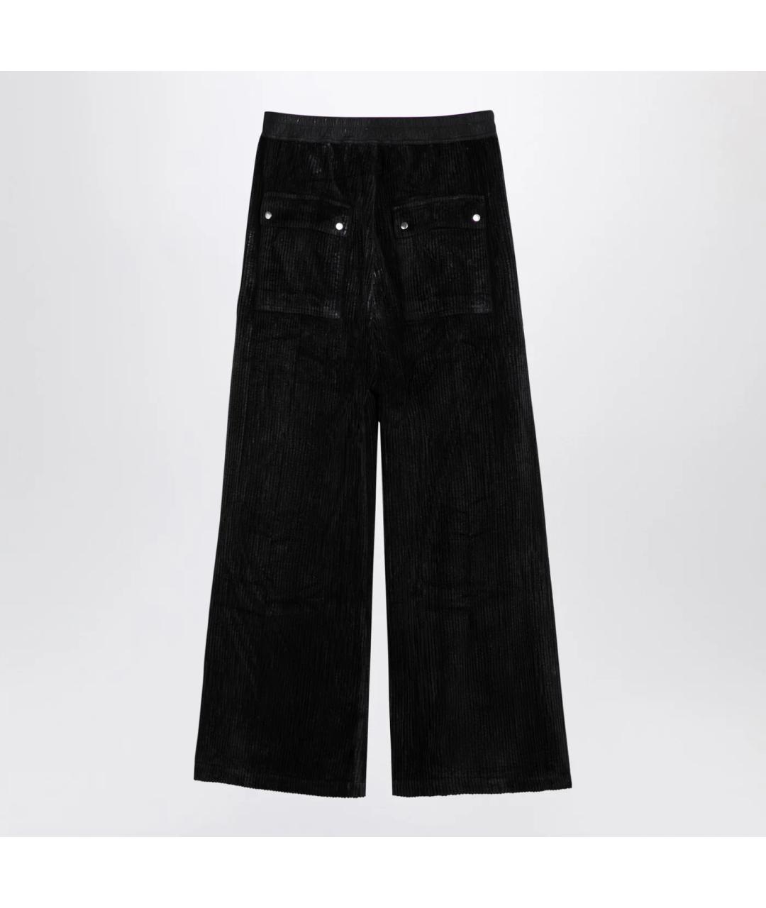 RICK OWENS DRKSHDW Черные повседневные брюки, фото 2