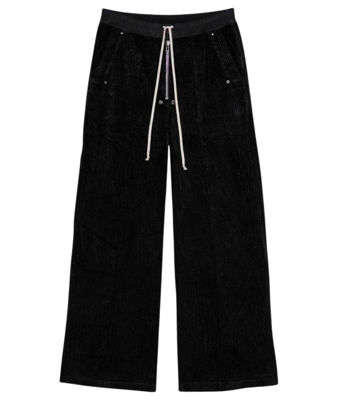 RICK OWENS DRKSHDW Черные повседневные брюки, фото 1