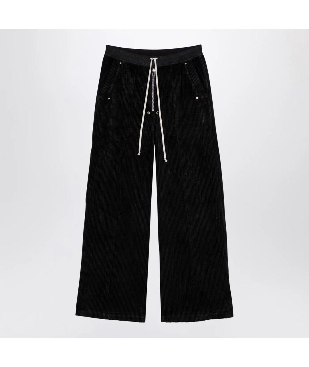 RICK OWENS DRKSHDW Черные повседневные брюки, фото 3