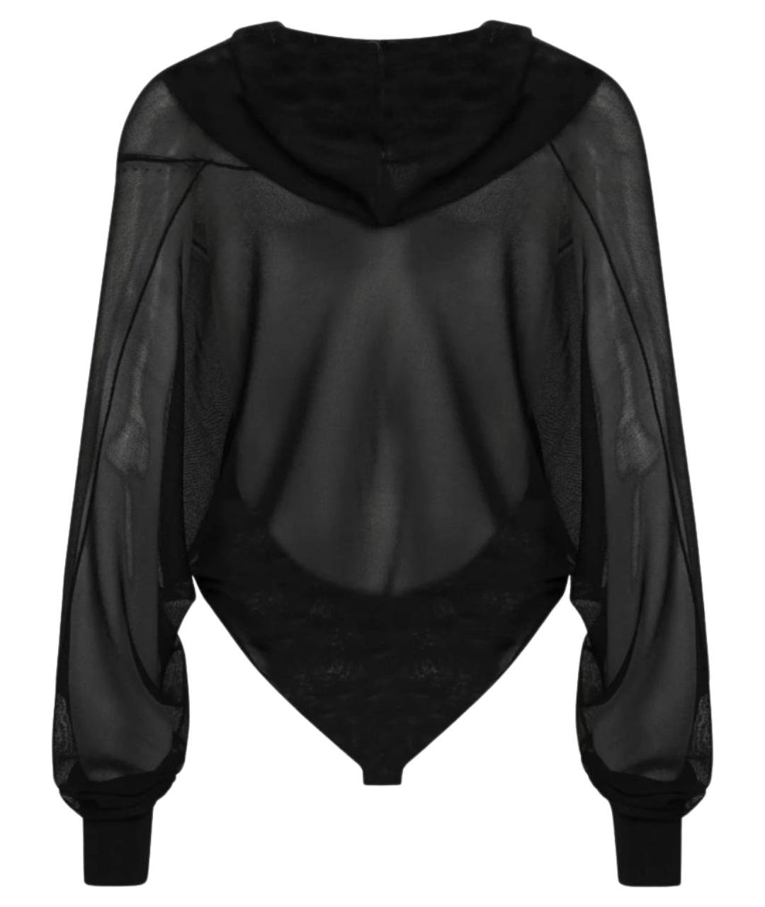 ALAIA Черное вискозное боди, фото 2