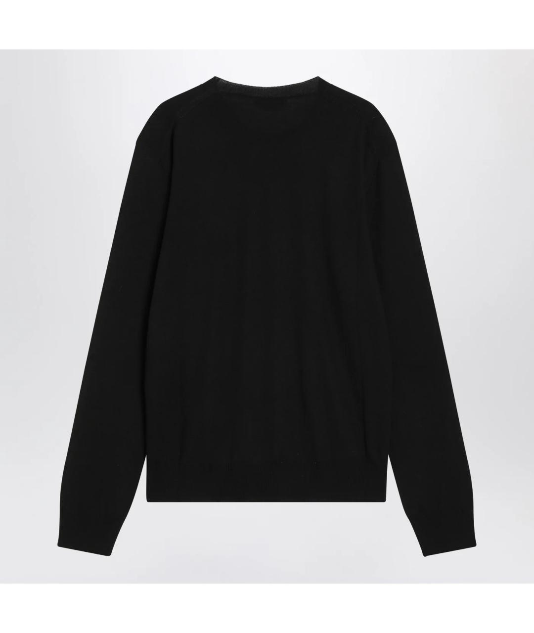 ALEXANDER MCQUEEN Черный шерстяной джемпер / свитер, фото 2