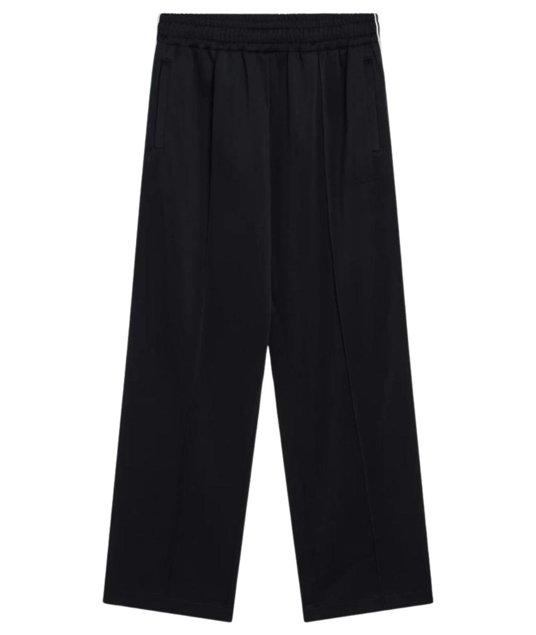 GUCCI Темно-синие полиэстеровые повседневные брюки, фото 1