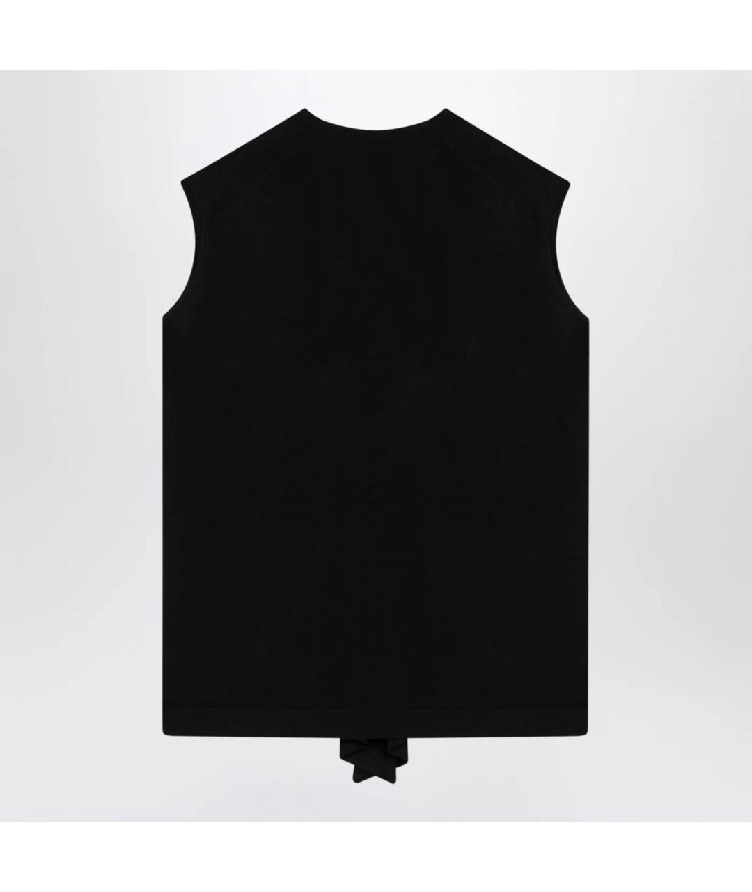 THE ROW Черная шерстяная жилетка, фото 2