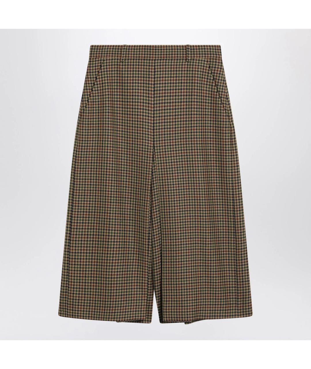 SAINT LAURENT Бежевые шерстяные шорты, фото 3