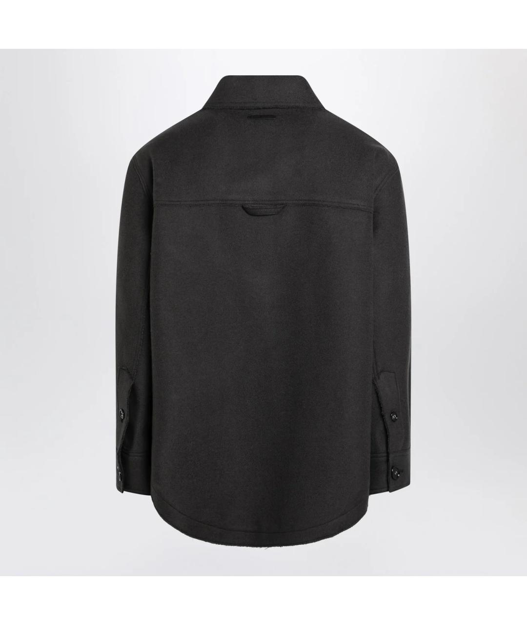 Ami Paris Антрацитовая шерстяная куртка, фото 2