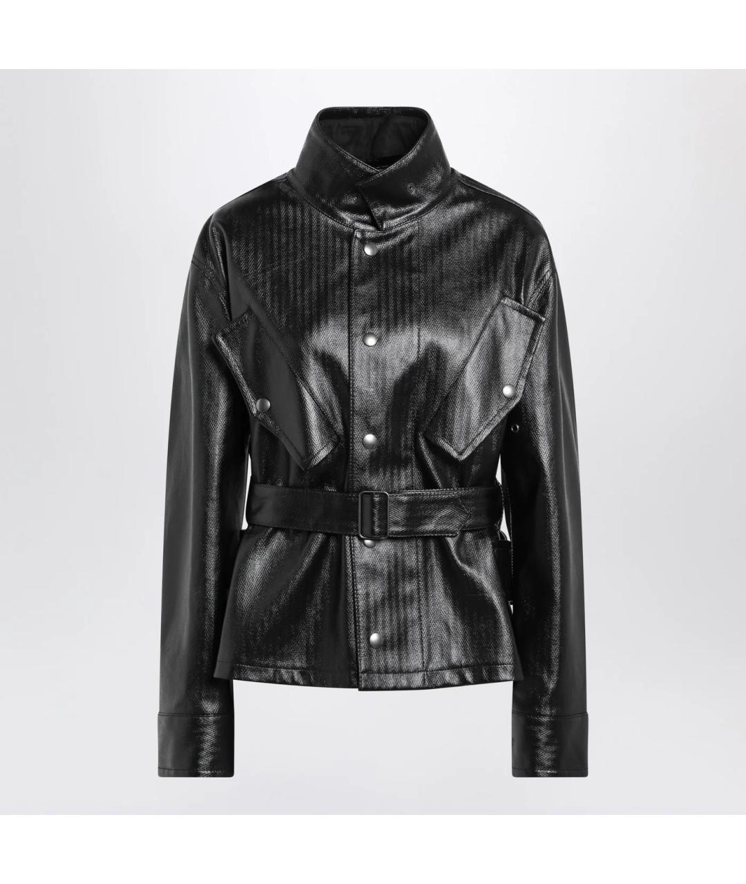 MAISON MARGIELA Черная хлопковая куртка, фото 3