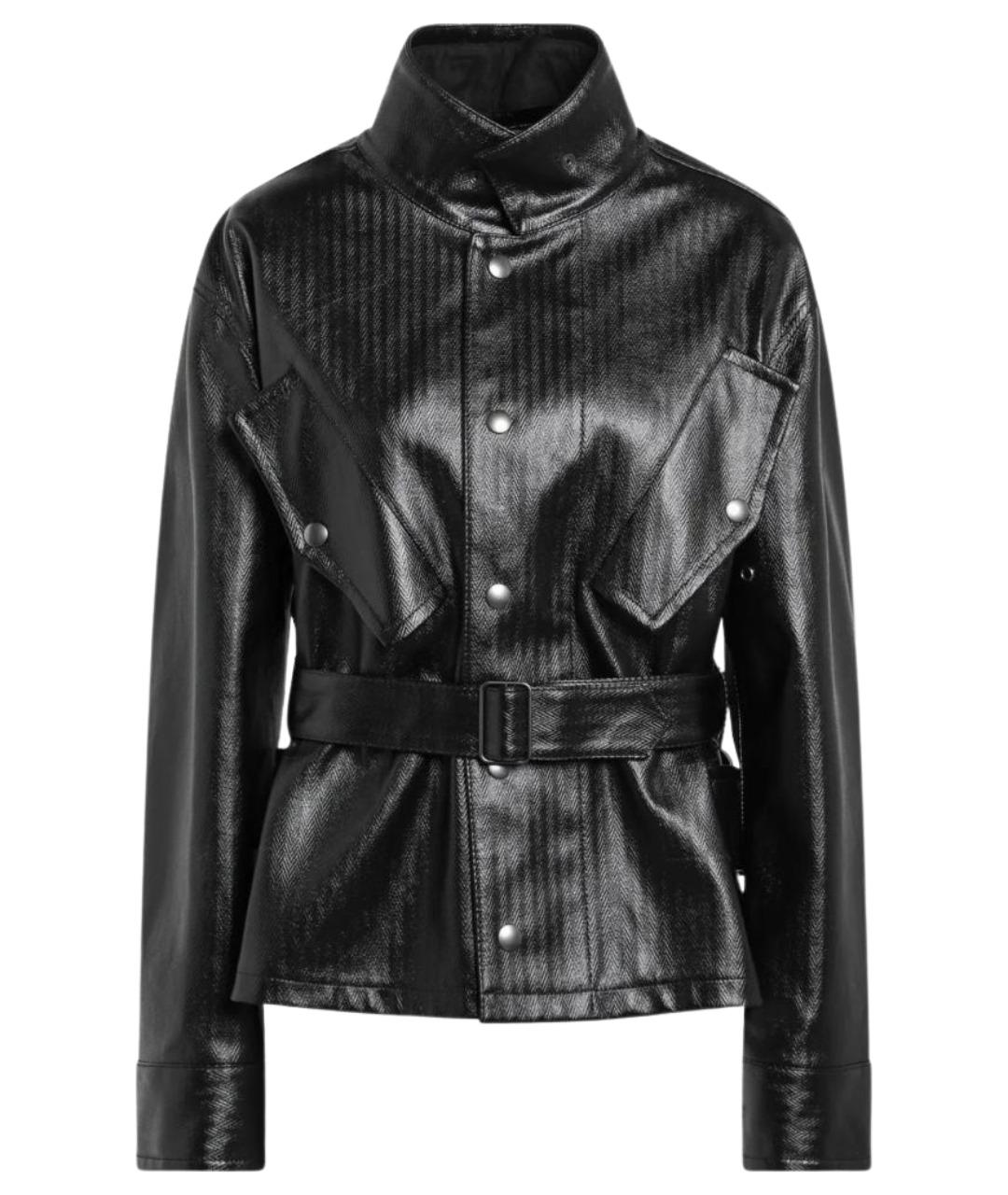 MAISON MARGIELA Черная хлопковая куртка, фото 1