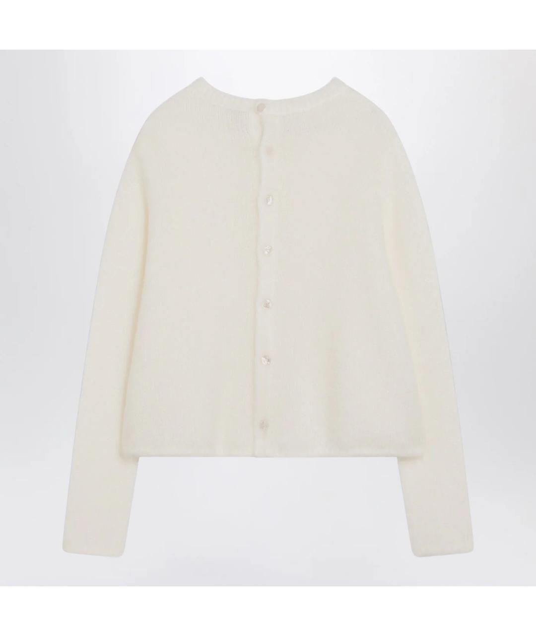 LOEWE Белый шерстяной кардиган, фото 2