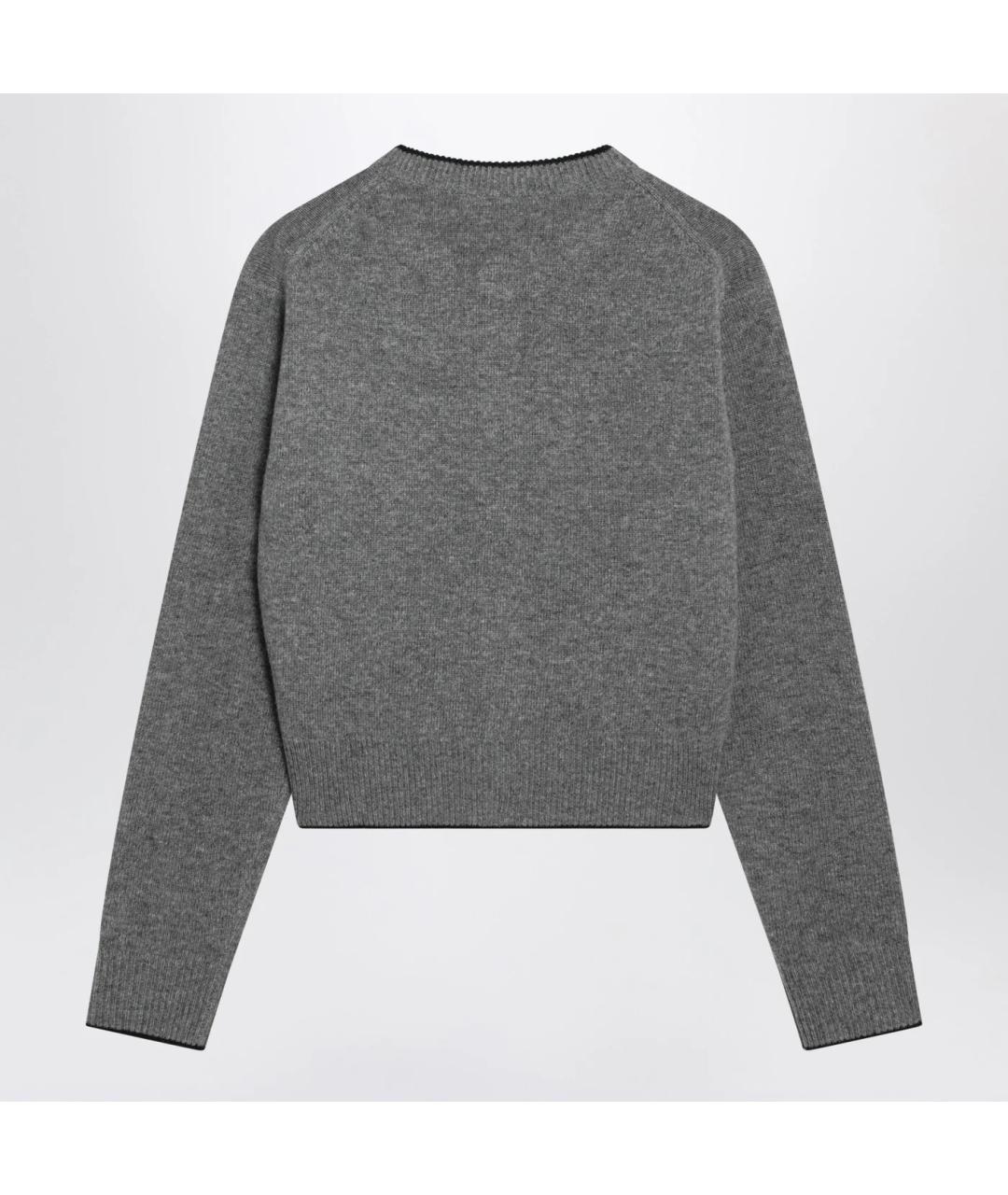 CHLOE Серый хлопковый кардиган, фото 2