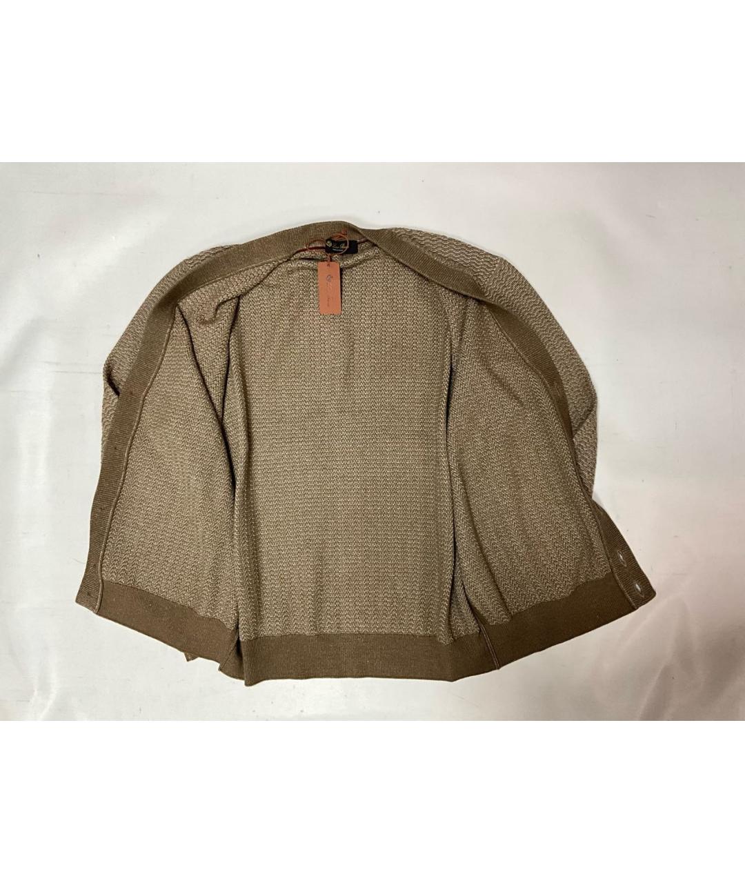LORO PIANA Коричневый кашемировый кардиган, фото 5