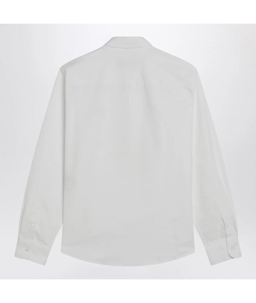 Ami Paris Белая хлопковая кэжуал рубашка, фото 2