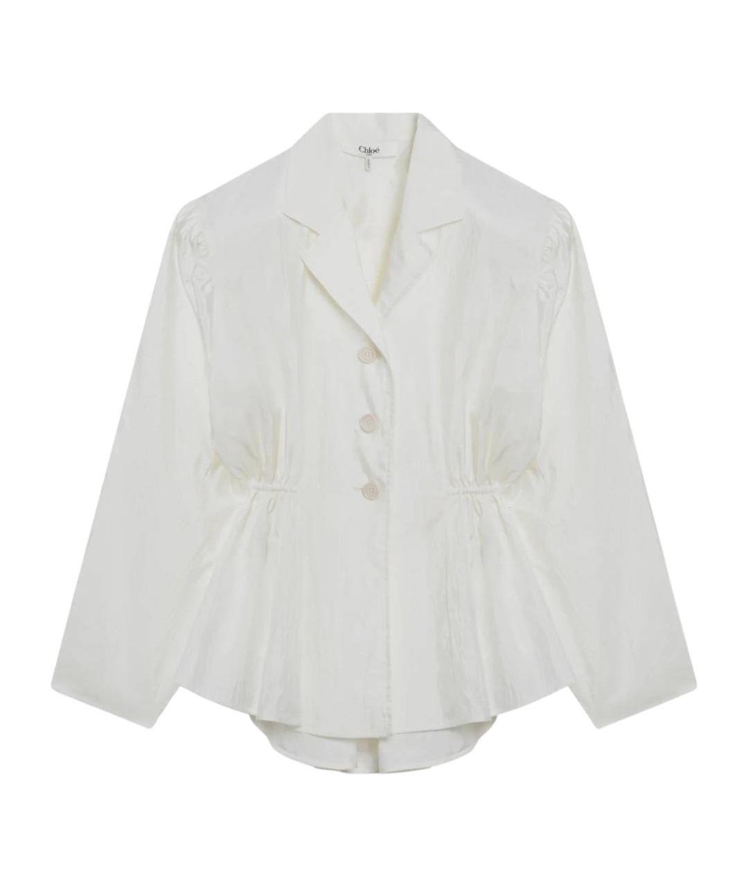 CHLOE Бежевая полиамидовая блузы, фото 1