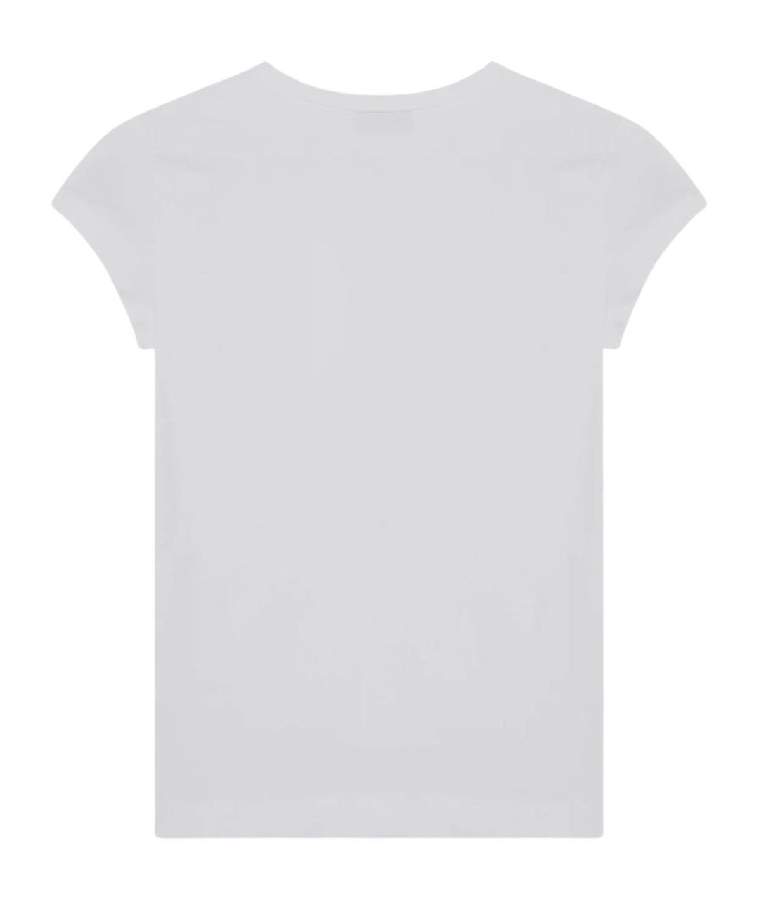 DIESEL Белая хлопковая футболка, фото 2