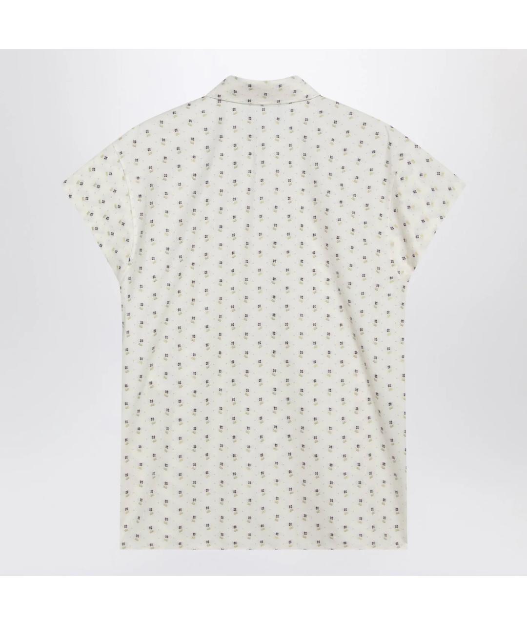 VALENTINO Бежевая хлопковая рубашка, фото 2