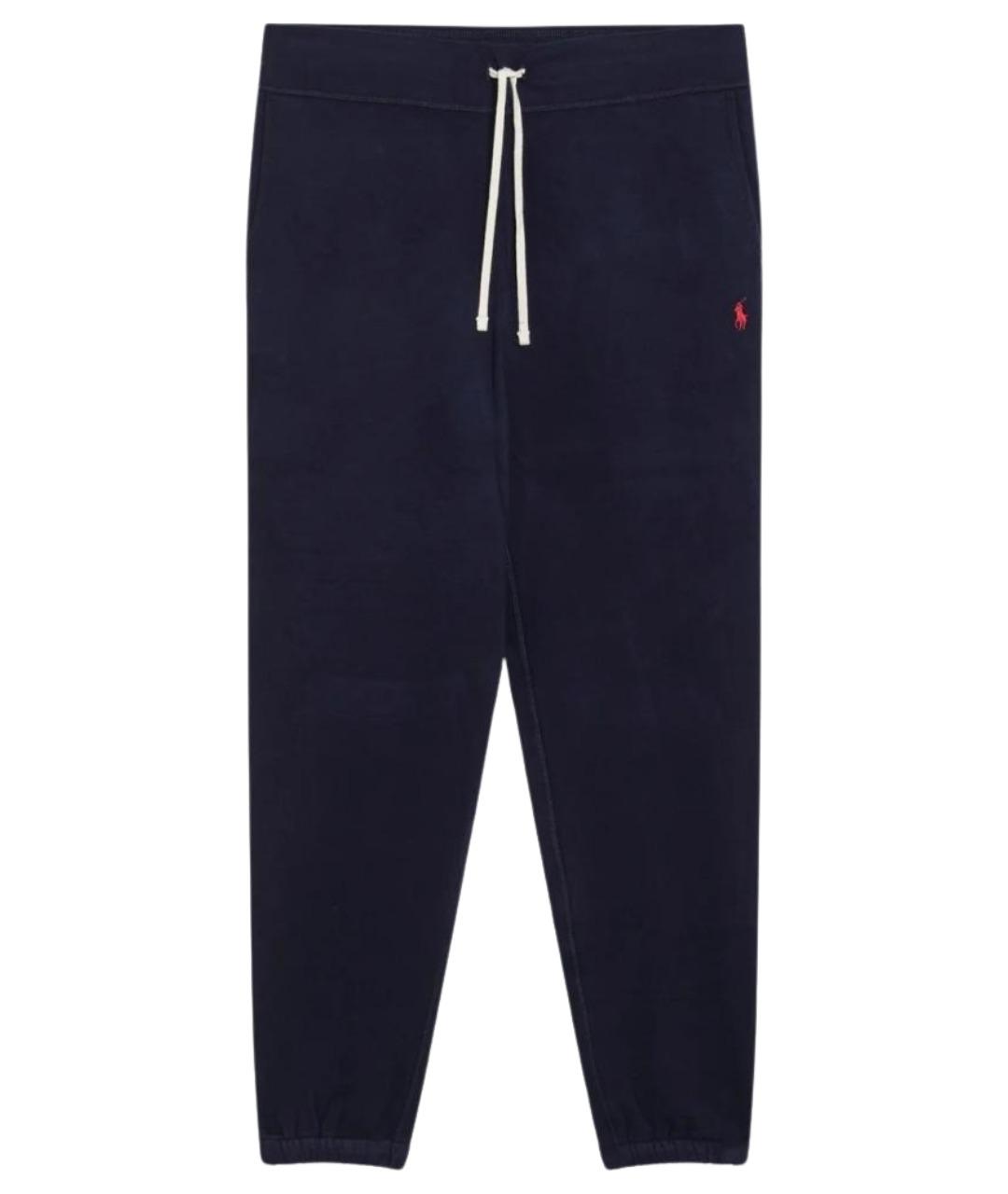 POLO RALPH LAUREN Синие хлопковые повседневные брюки, фото 1