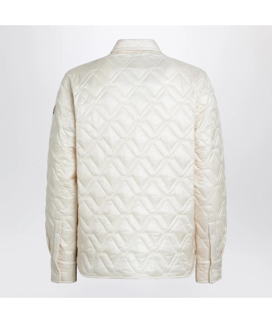MONCLER Белая полиамидовая рубашка, фото 2