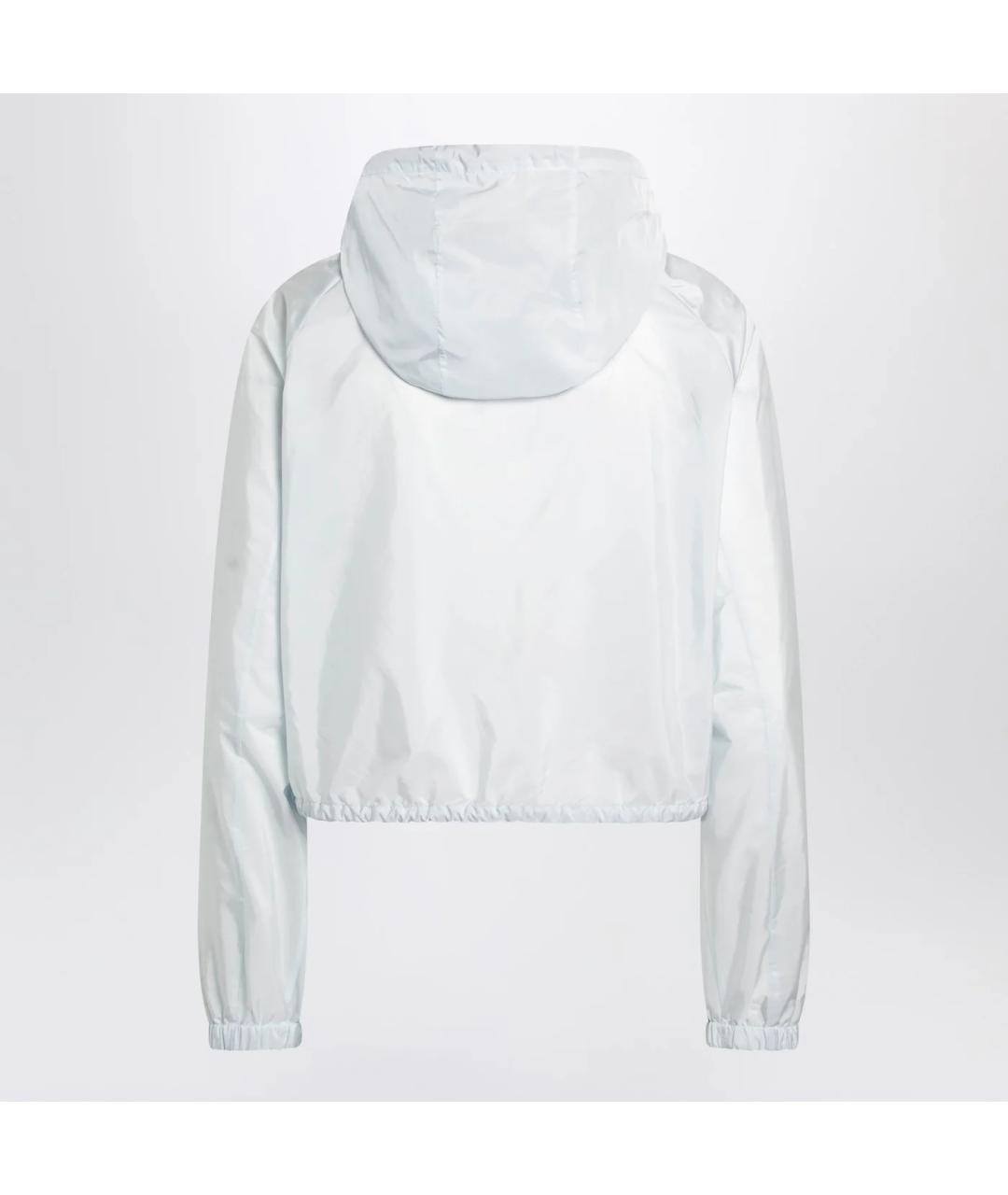 PRADA Голубая полиамидовая куртка, фото 2