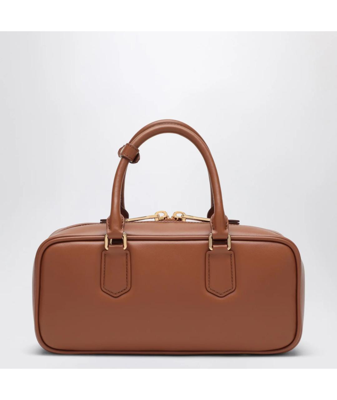 MIU MIU Коричневая кожаная сумка тоут, фото 2