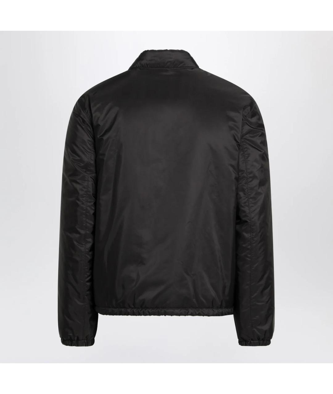 PRADA Черная полиамидовая куртка, фото 2