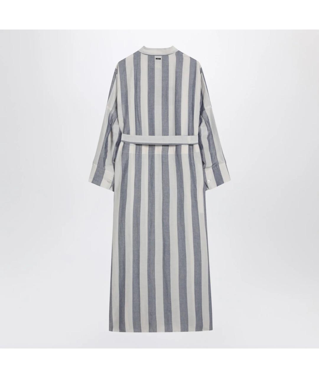 'S MAX MARA Белое хлопковое повседневное платье, фото 2