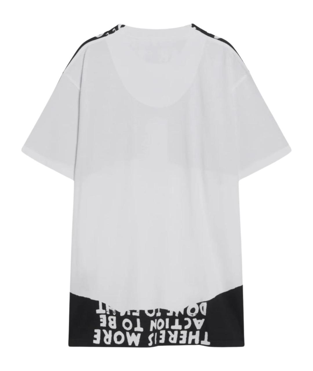 MM6 MAISON MARGIELA Мульти хлопковая футболка, фото 2