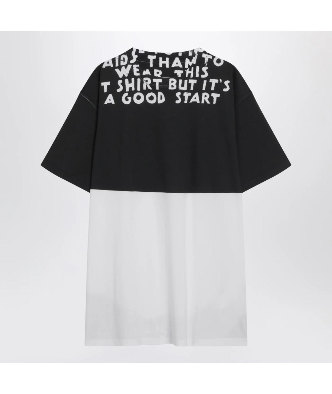 MM6 MAISON MARGIELA Белая хлопковая футболка, фото 3
