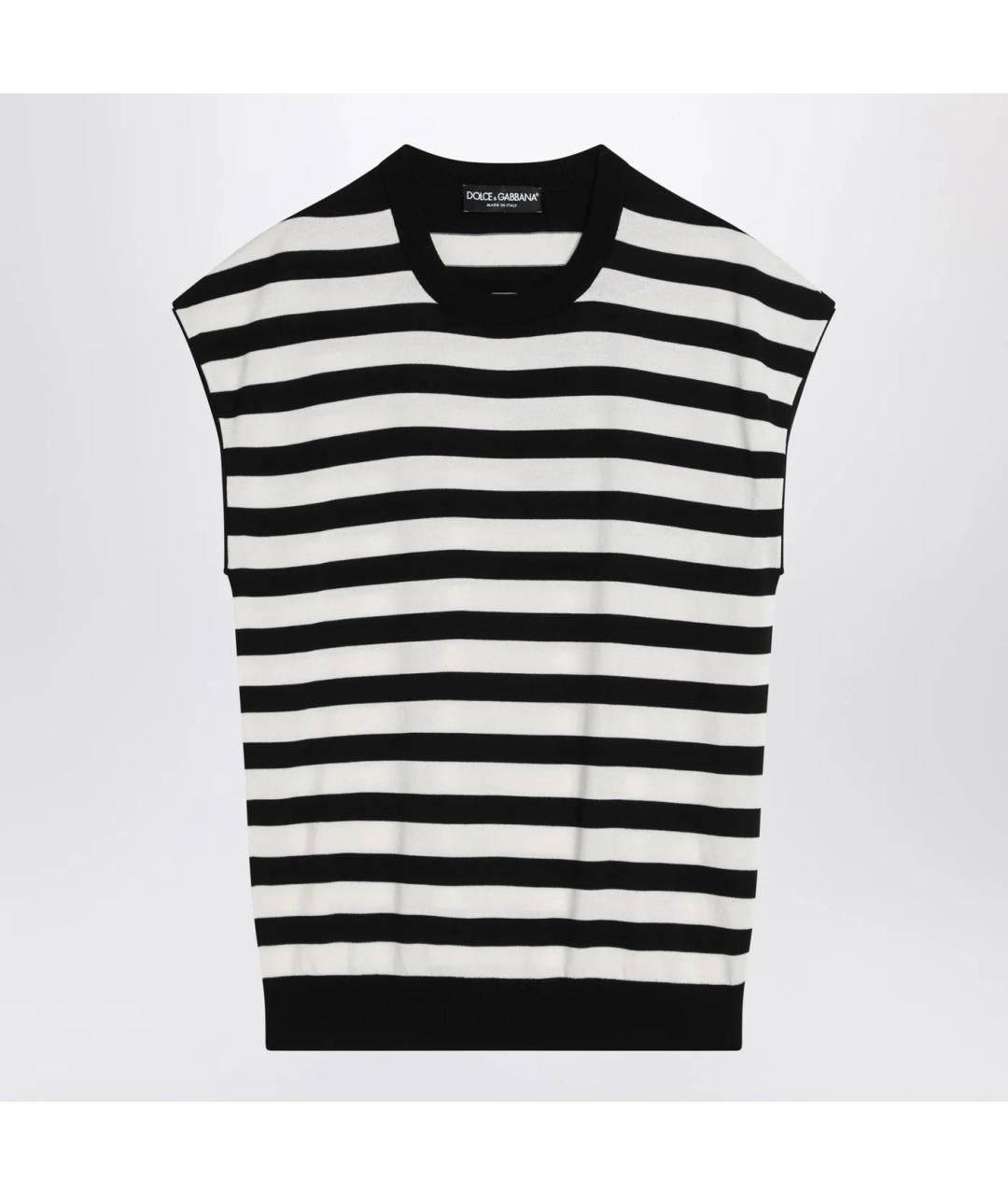 DOLCE&GABBANA Мульти хлопковая майка, фото 3