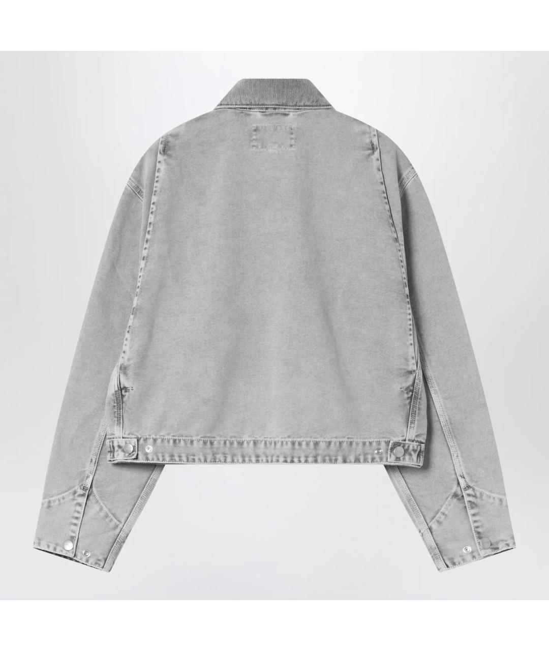 CARHARTT WIP Серая хлопковая куртка, фото 2