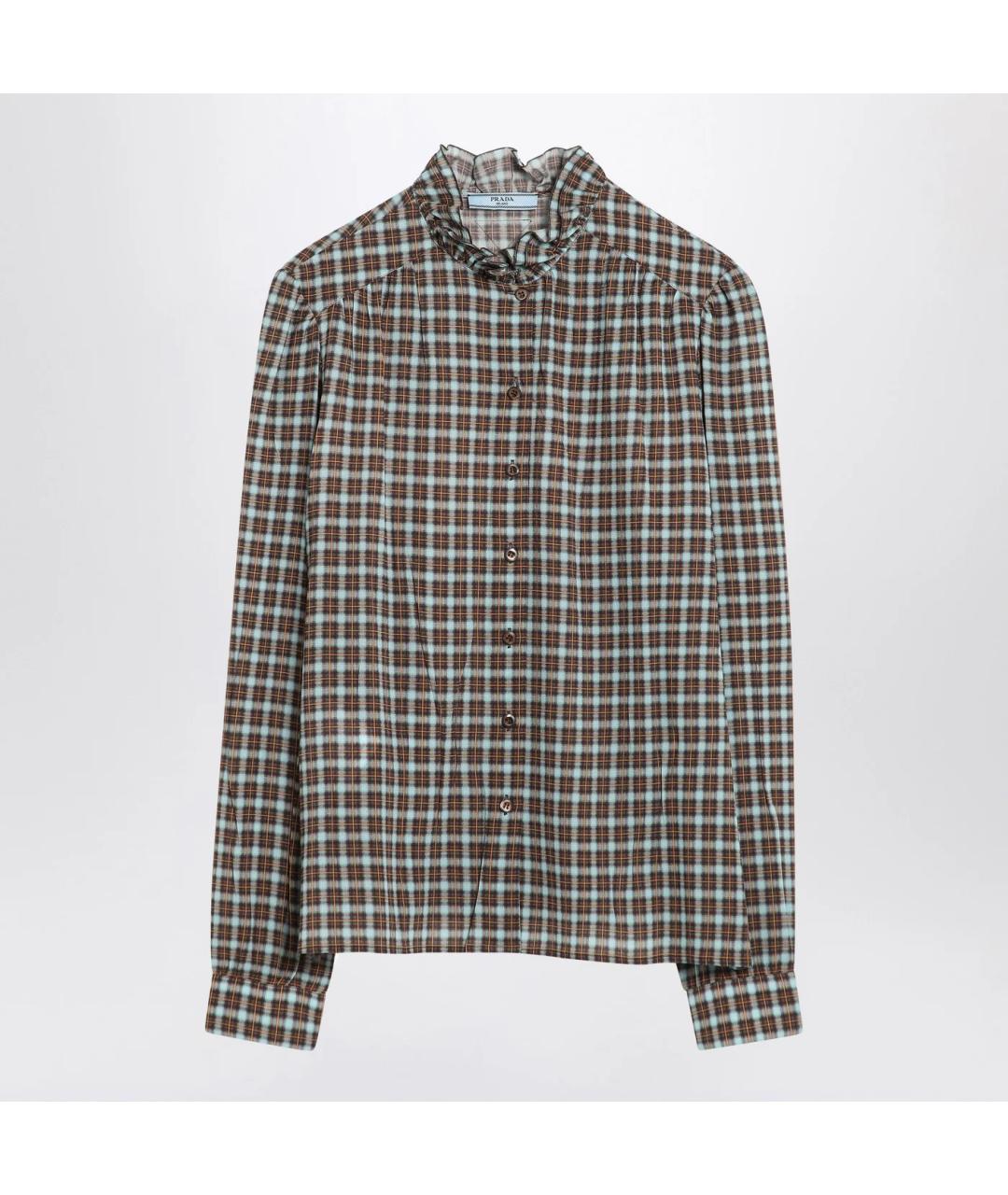 PRADA Мульти хлопковая блузы, фото 3